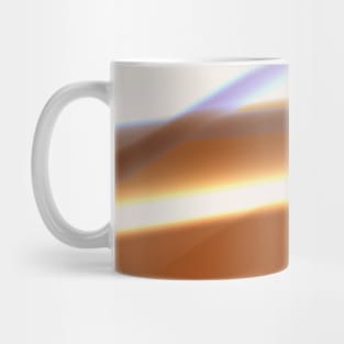 brown white abstract texture Mug